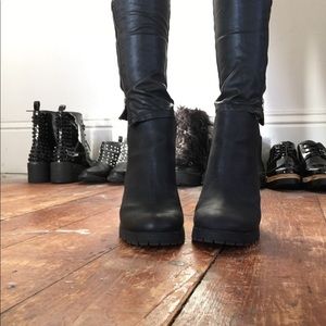 ⚡️Black⚡️ankle boots